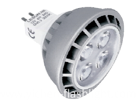 New AC/DC 12V Ce RoHS GU10 MR16 5W LED Lamp
